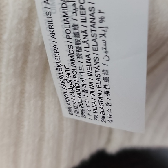 Mango basic white Tuttle neck sweater - Picture 4 of 5